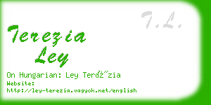 terezia ley business card